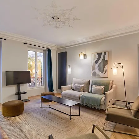 Apartment Magnificent - 3br- 8p - Batignolles *