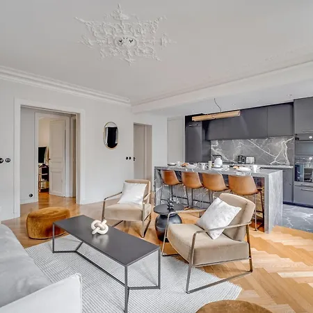 Magnificent - 3br- 8p - Batignolles Apartment *